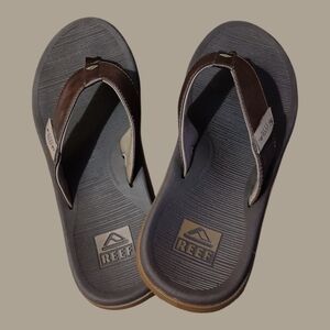 Men's Reef Santa Ana Flip Flops Brown Size 10 EUC